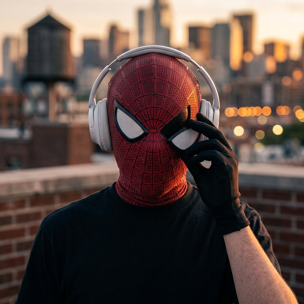 Magnetic Spider Cosplay Mask - MASKONMY