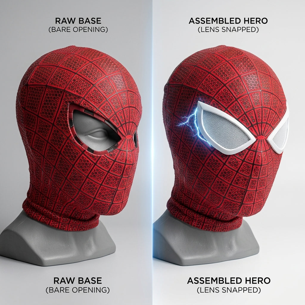 Magnetic Spider Cosplay Mask - MASKONMY